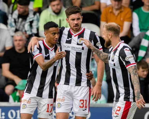 St Mirren are accentuating Declan Gallagher's qualities.  (Photo by Craig Williamson / SNS Group)