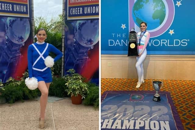 Bethany was over the moon when she achieved her dream, coming home to Lanark with not one but two gold medals!