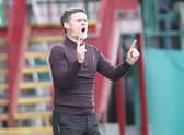 Motherwell gaffer Graham Alexander is targeting Lanarkshire derby success tonight (Pic by Ian McFadyen)