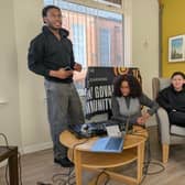 Sunny Govan Community Radio volunteers
