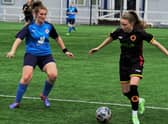 Jemma McQuillan (right) in action for Rossvale (pic: Adrian Foster-Western)