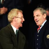 Celtic paid tribute to Walter Smith who forged a strong friendship with former Parkhead boss Tommy Burns.