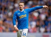 Ryan Kent marked his first starting appearance for Rangers since September with a stunning goal in their 4-2 win over Ross County at Ibrox. (Photo by Rob Casey / SNS Group)