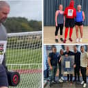 Joe Roy has set himself a series of challenges in the last two months, raising funds in memory of his friend Stuart Gray who died suddenly in January this year.
