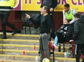 'Well boss Graham Alexander saw his side well beaten by Celtic (Pic by Ian McFadyen)