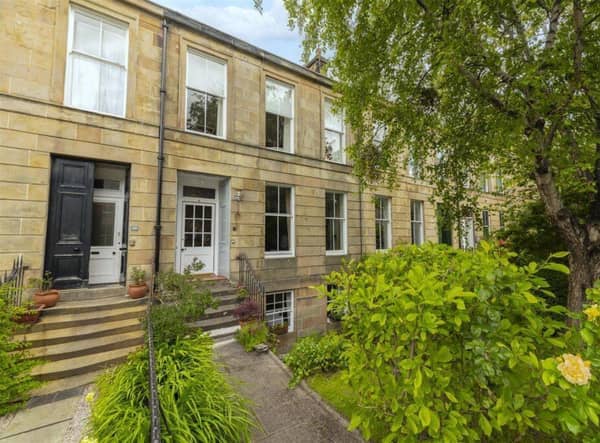 The house is just 100 yards from Queen's Park.