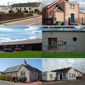 Just some of the village halls now set for closure throughout Clydesdale.