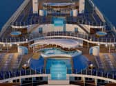 The infinity pool on Arvia