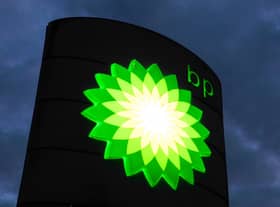 File photo dated 10/03/2022 of a BP sign. The size of the pile of cash that BP made last year will be made bare on Tuesday, opening the company up to the same criticism that hit its rival Shell this week. Boss Bernard Looney is expected to reveal what could be the highest profit in BP's history, after the company benefited from the fossil fuel crisis that has characterised so much of the past year. Issue date: Sunday February 5, 2023.
