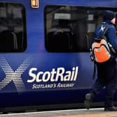 The RMT union plans to go on strike, disrupting ScotRail services during the COP26 climate summit in Glasgow (Picture: Jeff J Mitchell/Getty Images)