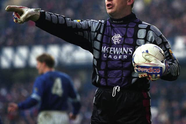 Goram during his time at Ibrox
