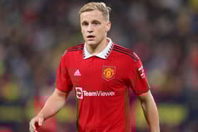 Celtic have been credited with an interest in Manchester United midfielder Donny van de Beek. (Photo by Manchester United/Manchester United via Getty Images)