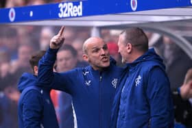 He was part of the Rangers coaching staff