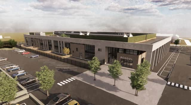 Artist's impression of new ASN school