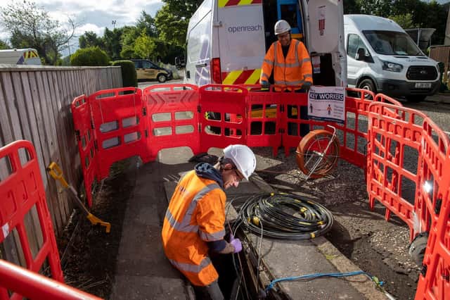 Openreach has targeted more urban areas to be upgraded
