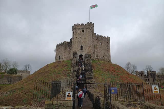 The Norman Keep at Cardiff Castle