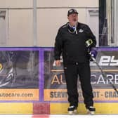 Malcolm Cameron at Glasgow Clan's pre-season training camp (Pic: Al Goold)