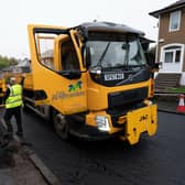 Richmond Avenue in Clarkston was resurfaced as part of the 2021/22 programme of works