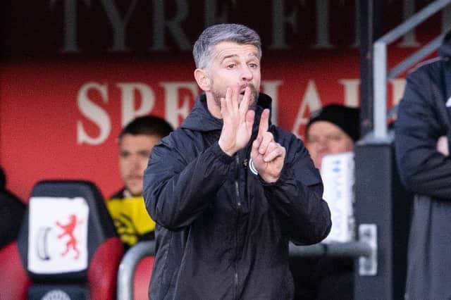 St Mirren manager Stephen Robinson. (Photo by Alan Harvey / SNS Group)
