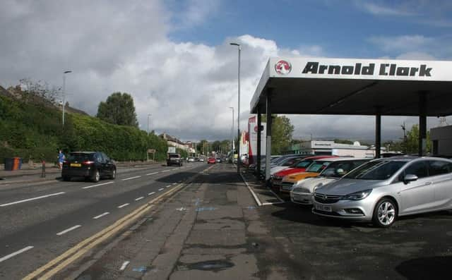 Arnold Clark garage Milngavie