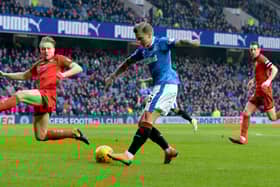 The star had time at Rangers