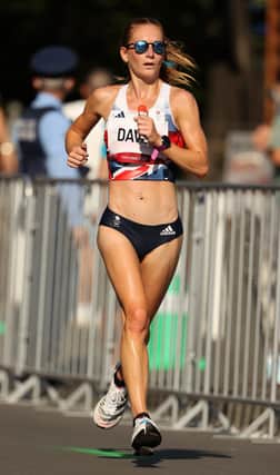 Steph Davis competes in Olympic marathon (Pic by Clive Brunskill/Getty Images)