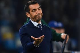 Rangers manager Giovanni Van Bronckhorst maintains it would go against "all nature" to have only aimed for the Europa League this season and so avoided the horrendous Champions League campaign that has caused his stock to plummet. Photo by Craig Foy / SNS Group)