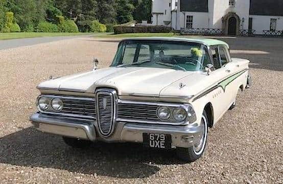 This 1959 Edsel Ranger by Ford will appeal to those who like American motors.