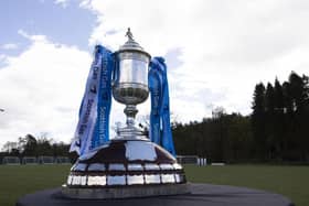 The Scottish Gas Men's Scottish Cup trophy (Photo: Craig Foy/SNS Group)