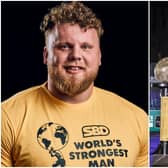 Tom Stoltman was the first Scotsman to ever win the World's Strongest Man competition (Twitter)