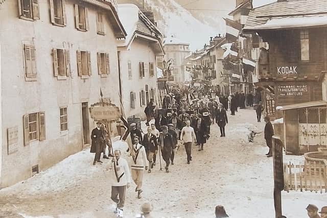 Chamonix staged 1924 Winter Olympics.