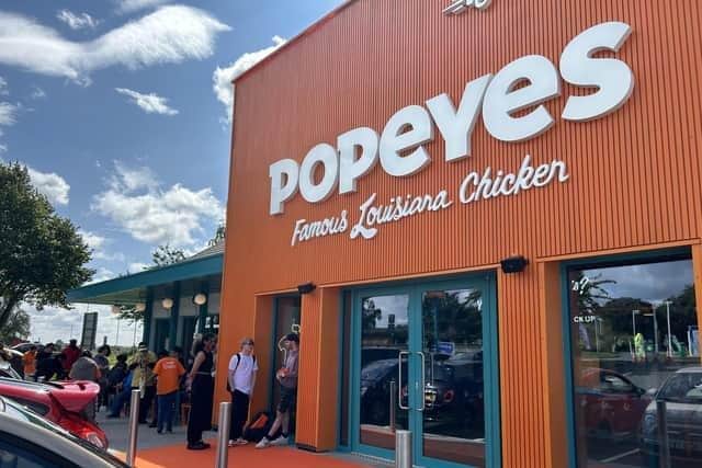 American fast food franchise Popeyes.