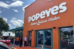 American fast food franchise Popeyes 