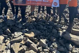 Colleagues of Rhiannon Evans raised nearly £8,000 for Meningitis Now in her memory