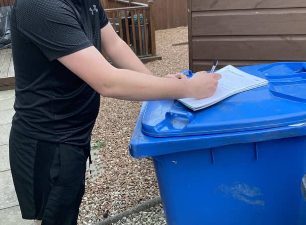 Lanark United captain Cammy Lawson signs his new contract (Pic courtesy of Lanark United)