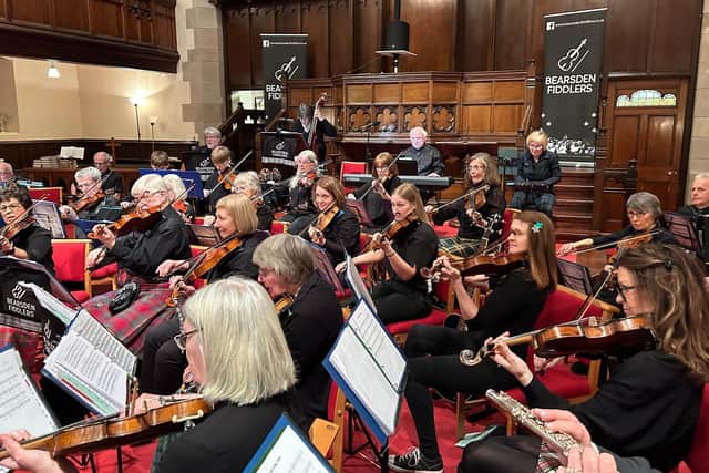 On song: Bearsden Fiddlers