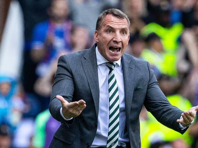 Celtic manager Brendan Rodgers feels that his team showing they could stay strong and together to earn their recent win at Ibrox could assist their cause in Tuesday's Champions League opener away to Feyenoord. (Photo by Alan Harvey / SNS Group)