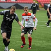 Peterhead skipper Scott Brown capped a fine display against Clyde with his side's second goal (pic: Craig Black Photography)
