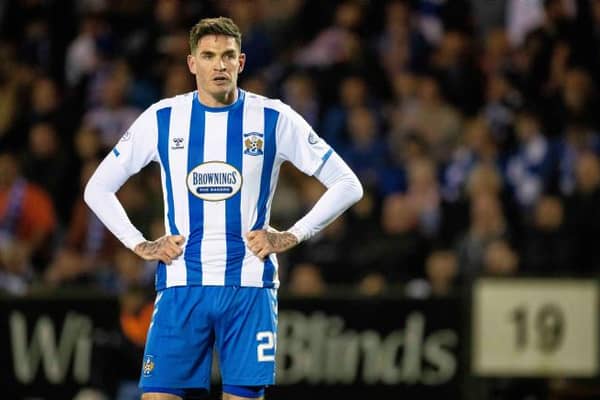 Kilmarnock can guarantee a place in the knockout stage with a win over Stenhousemuir this weekend.  (Photo by Ross MacDonald / SNS Group)