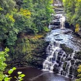 The Falls of Clyde secured ninth place on the UK's Most Popular Waterfalls list.