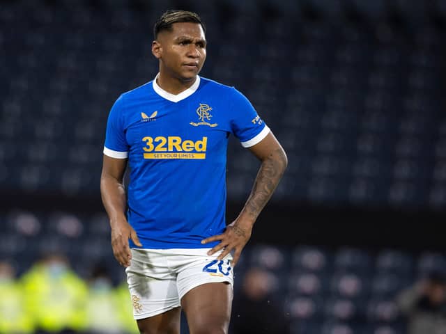 Alfredo Morelos has scored seven goals in 21 appearances. (Photo by Alan Harvey / SNS Group)