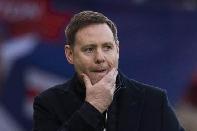Michael Beale has only lost one match since taking over as Rangers boss. Picture: Craig Foy / SNS