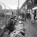 Paddy's Market in Glasgow, December 1971.