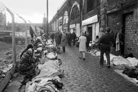 Paddy's Market in Glasgow, December 1971.