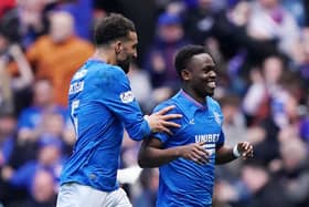 Rangers’ Rabbi Matondo struck late to seal a point in a thrilling 3-3 Scottish Premiership clash against Celtic at Ibrox