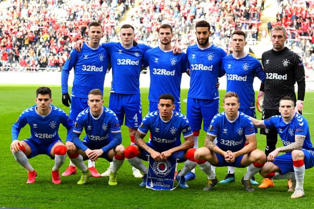 Rangers are back in Europa League action this evening