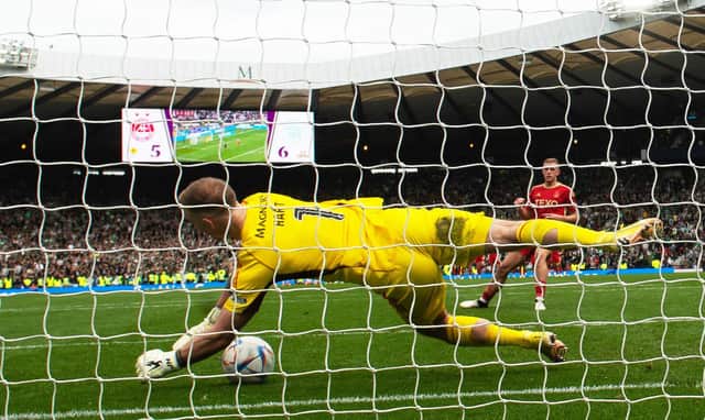 The decisive moment came when Hart saved Killian Phillips' penalty.