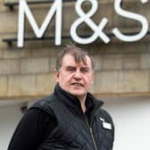 Neil Clancy pictured outside the M&S Foodhall in Milngavie (Photo by Craig Foy / SNS Group)