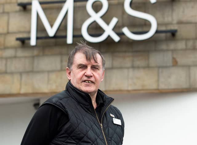 Neil Clancy pictured outside the M&S Foodhall in Milngavie (Photo by Craig Foy / SNS Group)