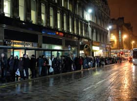 The taxi trade in Glasgow has been struggling in the city since the pandemic 